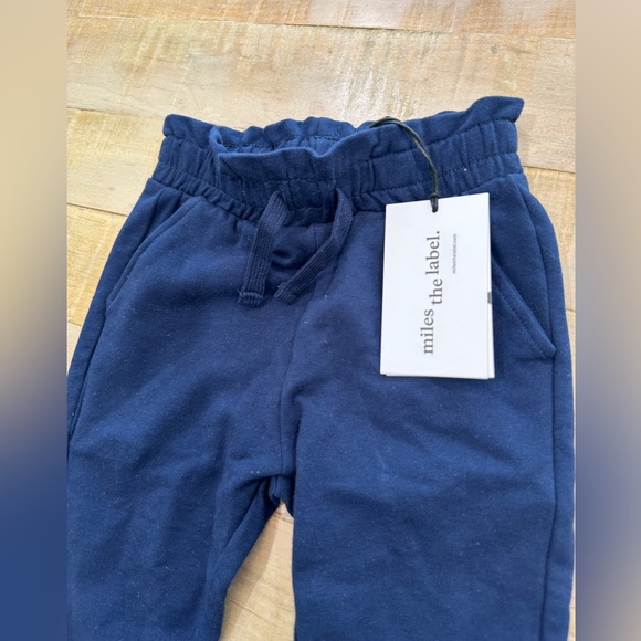 Miles the Label baby girls jogger pant bottoms - Picture 3 of 8